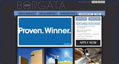 Desktop Screenshot of borgatajobs.com